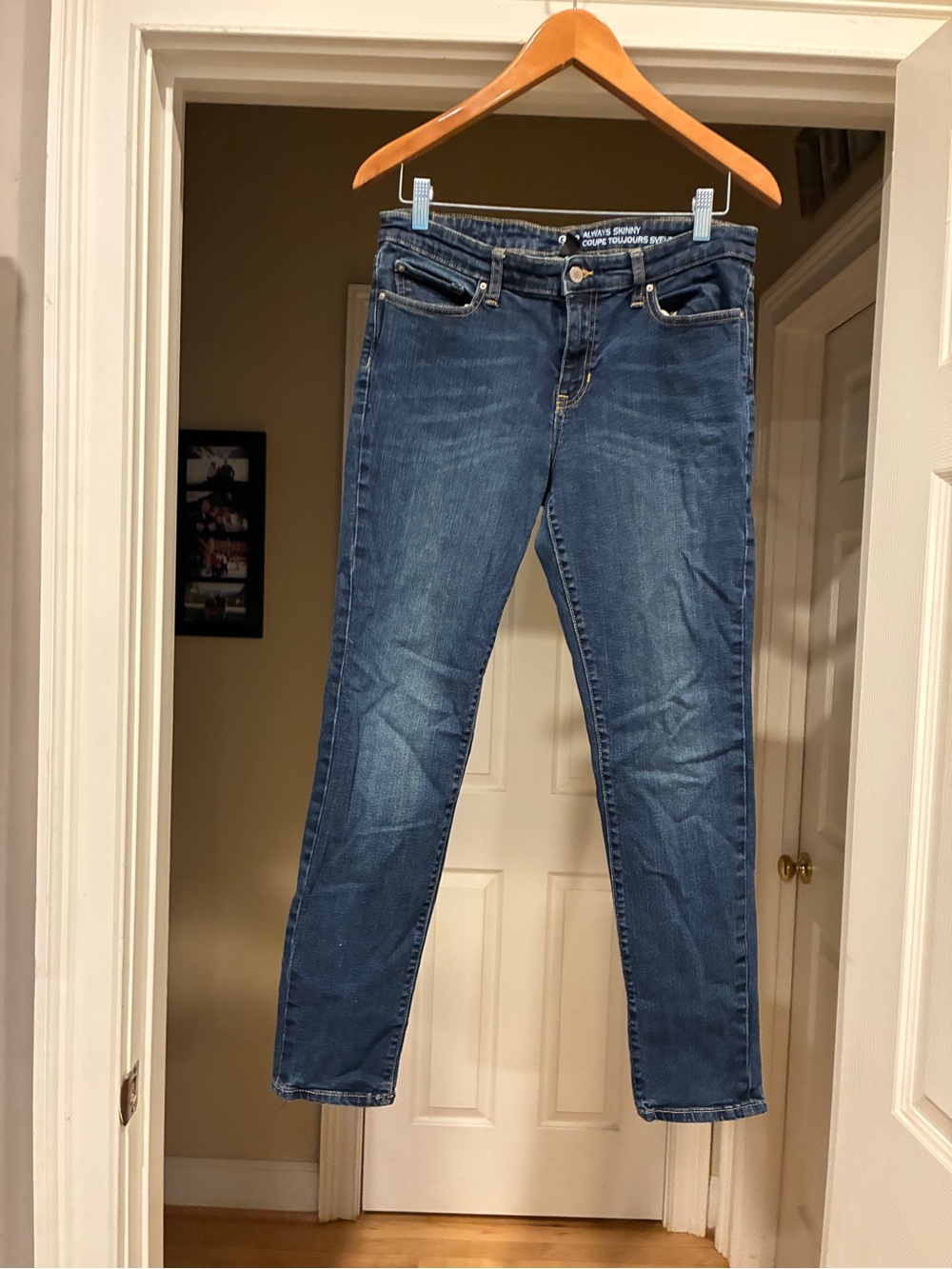 GAP Always Skinny Coup Toujours  SvelteWomen's Dark Blue Skinny Jeans